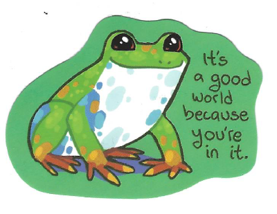 Frog Sticker