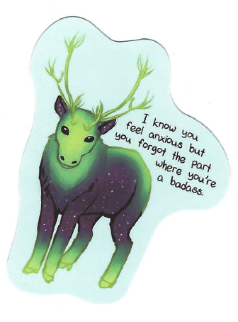 Moose Sticker